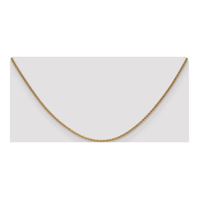 14K Yellow Gold 1.7mm Wheat Chain – view 5