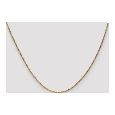 14K Yellow Gold 1.7mm Wheat Chain – view 5