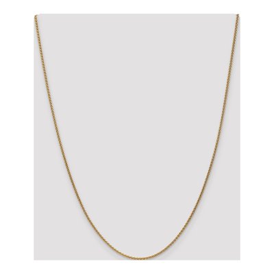14K Yellow Gold 1.7mm Wheat Chain – view 5