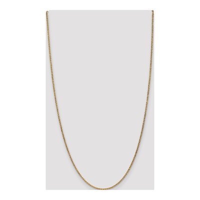 14K Yellow Gold 1.7mm Wheat Chain – view 5