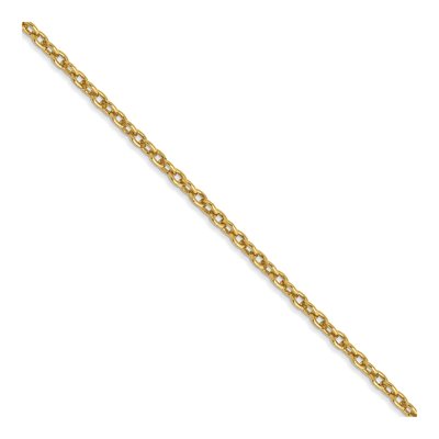 14K Yellow Gold 1.8mm Cable Forzantine Chain