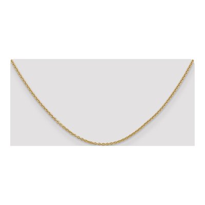 14K Yellow Gold 1.8mm Cable Forzantine Chain – view 5