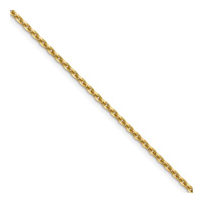 14K Yellow Gold 1.65mm Cable Chain