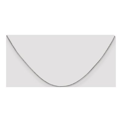 14K White Gold 0.85mm Wheat Chain – view 5