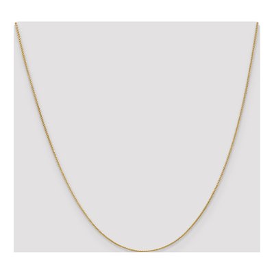 14K Yellow Gold 0.85mm Wheat Chain – view 6