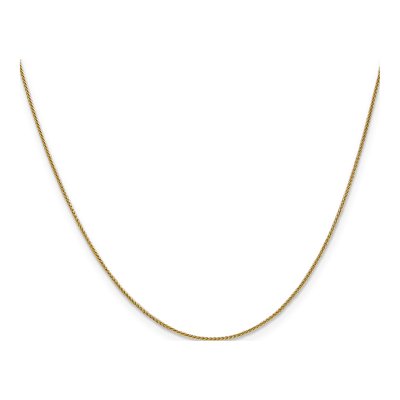 14K Yellow Gold 0.85mm Wheat Chain – view 3