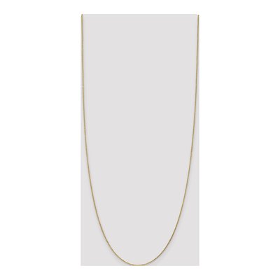 14K Yellow Gold 0.95mm Diamond-Cut Cable Chain – view 4