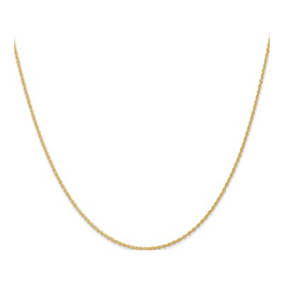 14K Yellow Gold 1.1mm Rope Chain – view 3