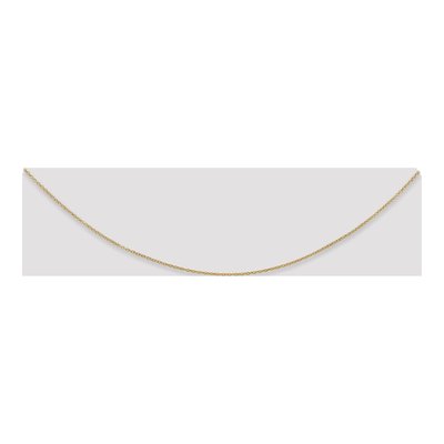 14K Yellow Gold 0.9mm Cable Chain – view 3