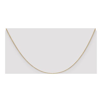 14K Yellow Gold 0.9mm Cable Chain – view 4