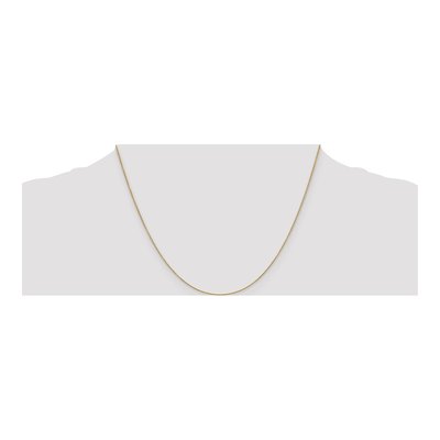 14K Yellow Gold 0.9mm Cable Chain – view 4