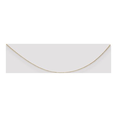 14K Yellow Gold 0.9mm Cable Chain – view 3