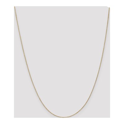 14K Yellow Gold 0.9mm Cable Chain – view 4