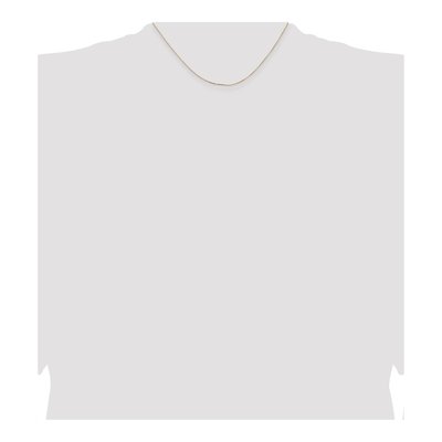 14K Yellow Gold 0.5mm Box Chain – view 4