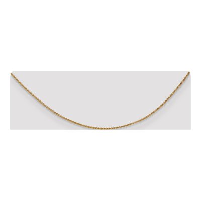 14K Yellow Gold 1.25mm Wheat Chain – view 4