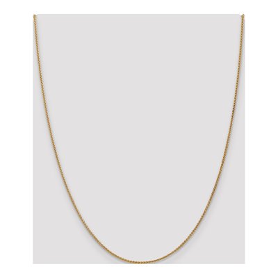 14K Yellow Gold 1.25mm Wheat Chain – view 5
