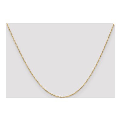14K Yellow Gold 1.2mm Cable Chain – view 5