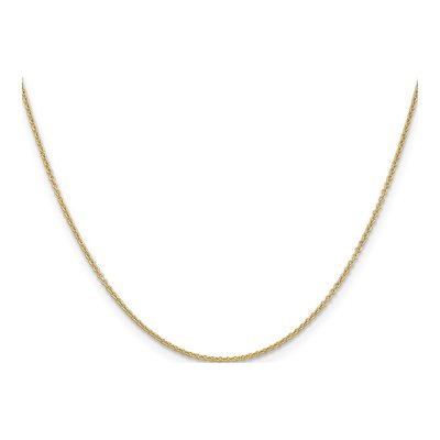 14K Yellow Gold 1.2mm Cable Chain – view 3