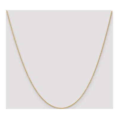 14K Yellow Gold 1.2mm Cable Chain – view 5