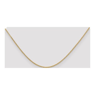 14K Yellow Gold 1.6mm Round Open Cable Chain – view 4