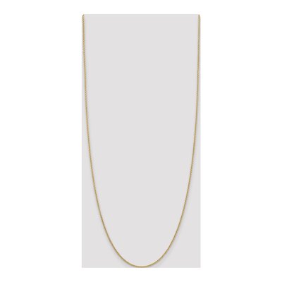 14K Yellow Gold 1.6mm Round Open Cable Chain – view 4