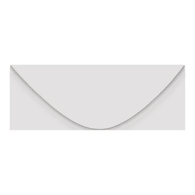 14K White Gold 1mm Parisian Wheat Chain – view 4