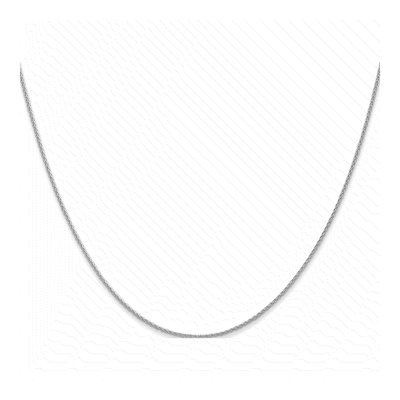 14K White Gold 1mm Parisian Wheat Chain – view 5