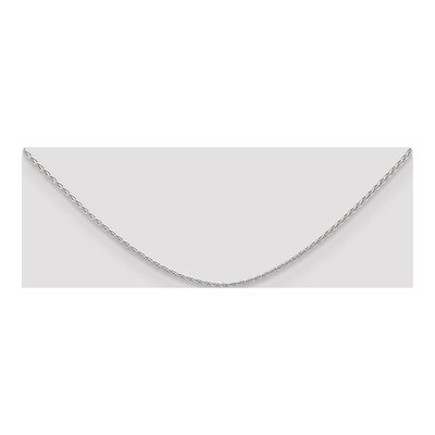 14K White Gold 1.5mm Wheat Chain – view 4