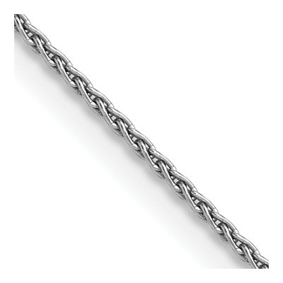 14K White Gold 1.5mm Parisian Wheat Chain