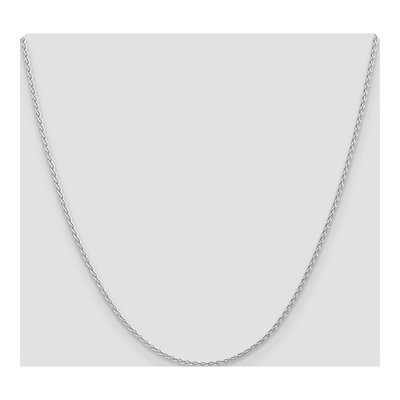 14K White Gold 1.75mm Wheat Chain – view 5