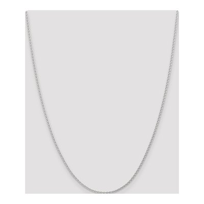 14K White Gold 1.75mm Parisian Wheat Chain – view 5