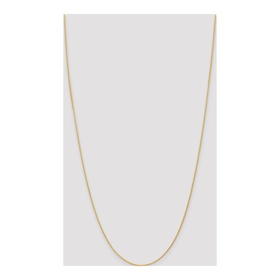 14K Yellow Gold 1.2mm Parisian Wheat Chain – view 5