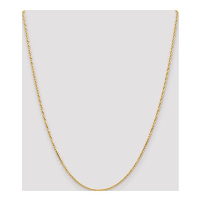 14K Yellow Gold 1.5mm Wheat Chain – view 4
