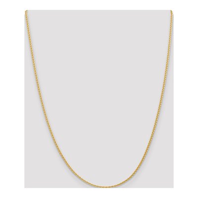 14K Yellow Gold 1.75mm Wheat Chain – view 5
