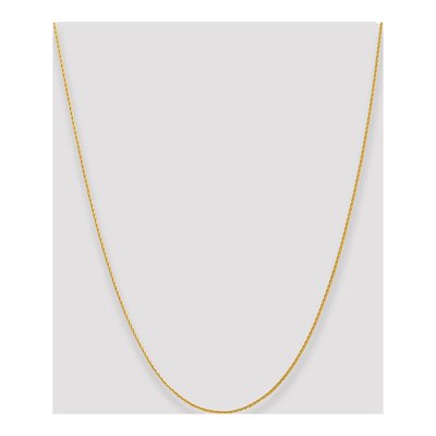 14K Yellow Gold 1.5mm Diamond-Cut Wheat Chain – view 5