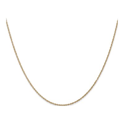 14K Yellow Gold 0.8mm Light Rope Chain – view 3