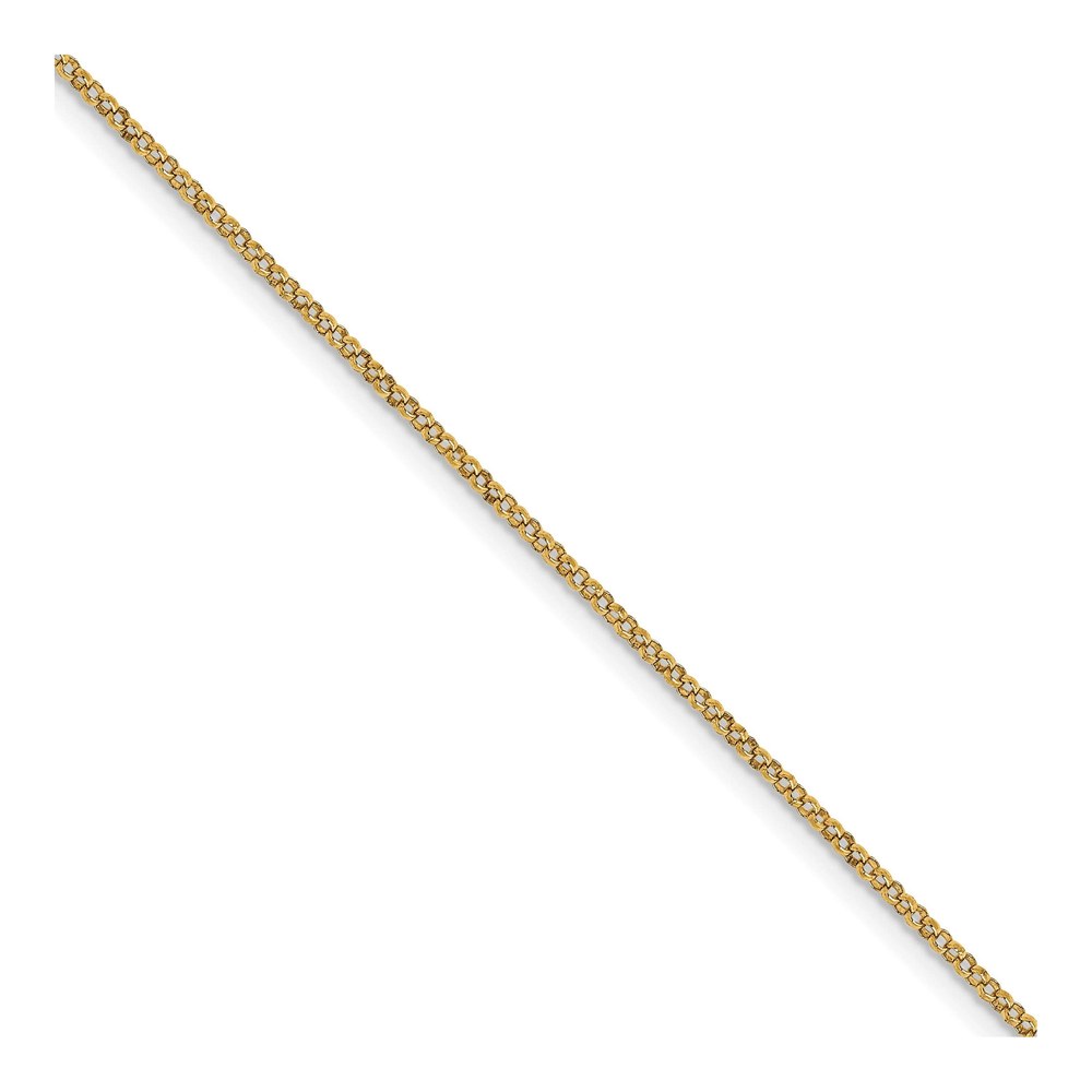 14K 1.15mm Rolo Pendant Chain (100 Inch Spool)
