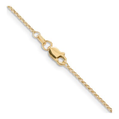 14K Yellow Gold 1.15mm Rolo Chain – view 4