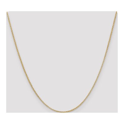 14K Yellow Gold 1.55mm Rolo Chain – view 5