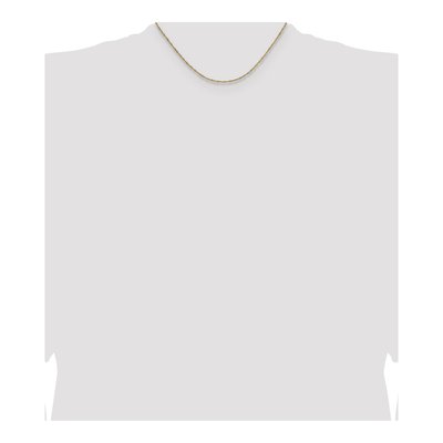 14K Yellow Gold 1.4mm Singapore Chain – view 5