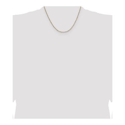 14K Yellow Gold 1.4mm Singapore Chain – view 5