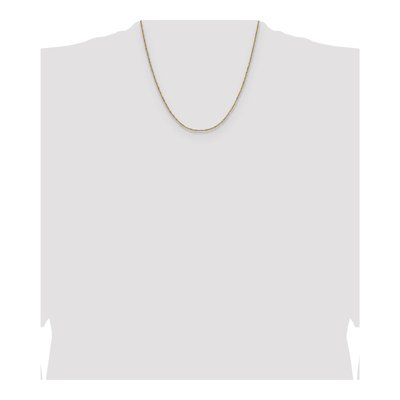14K Yellow Gold 1.4mm Singapore Chain – view 5