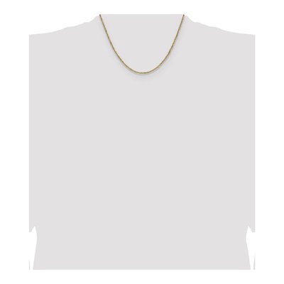 14K Yellow Gold 1.65mm Singapore Chain – view 5