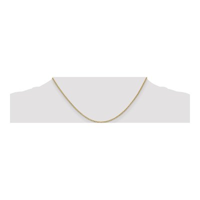 14K Yellow Gold 1.5mm Flat Anchor Chain – view 6