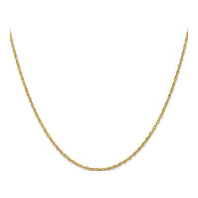 14K Yellow Gold 1.3mm Heavy Rope Chain – view 4