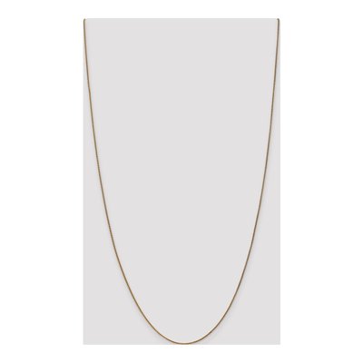 14K Yellow Gold 1.25mm Diamond-Cut Wheat Chain – view 5