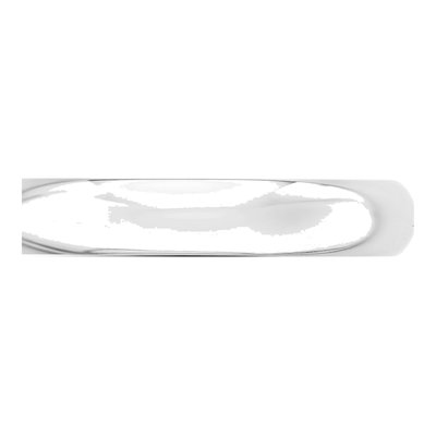 Platinum 4mm Half Round Wedding Band – view 6
