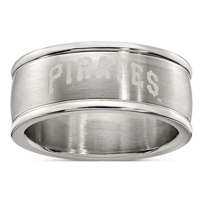 Pittsburgh Pirates Stainless Steel Ring
