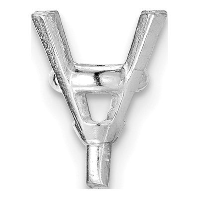 Platinum 4-Prong Round Setting Finding, 1.75ct – view 2