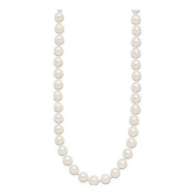 14K Yellow Gold Akoya Cultured Pearl 20-Inch Necklace – view 2
